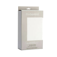 Thumbnail for Little Bamboo Jersey Fitted Sheet Cot Size Natural
