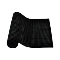 Thumbnail for Narrow Slat Bamboo Table Runner 140 x 33cm Black