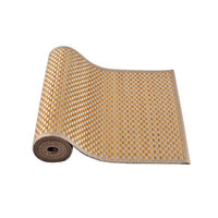 Thumbnail for Georgia Beige Gold Bamboo Table Runner 140 x 33cm