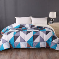 Thumbnail for Ramesses Parallelogram 1 Pc Printed Sherpa Comforter King