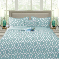 Thumbnail for Ramesses Alena Aqua 4 Pcs Ultrasonic Comforter Set Queen