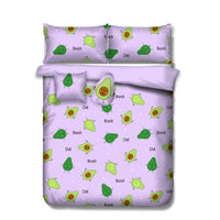 Thumbnail for Ramesses Purple Avocado Kids Advventure 5 Pcs Comforter Set King