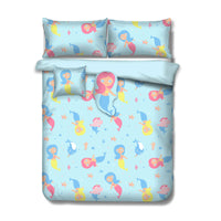 Thumbnail for Ramesses Mermaid Kids Advventure 4 Pcs Comforter Set Single