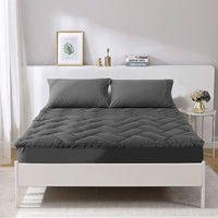 Thumbnail for Ramesses 1000GSM Charcoal Mattress Topper Double