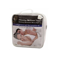 Thumbnail for Ramesses Fully Fitted Pillowtop Mattress Topper Single