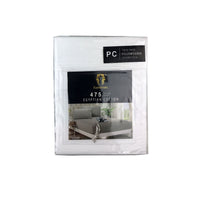 Thumbnail for Ramesses 475TC Egyptian Cotton Twin Standard Pillowcases White