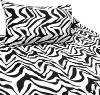 Thumbnail for Shangri-La Printed Faux Fur White Tiger Quilt Cover Set Queen