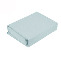 Thumbnail for Kingtex 250TC 100% Cotton Percale Sheet Set Ice Blue Single
