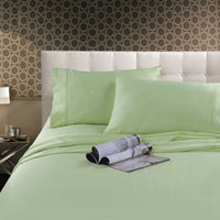 Thumbnail for Kingtex 300TC Cotton Sheet Set Mint King