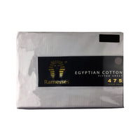 Thumbnail for Ramesses 475TC Egyptian Cotton Fitted Sheet Queen Silver