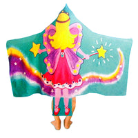 Thumbnail for Kids Cotton Velour Beach Cape Fairy