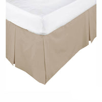 Thumbnail for KINGDOM Box Pleated Valance Linen - KING SINGLE