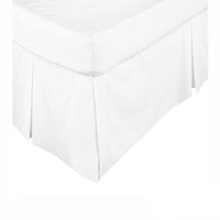 Thumbnail for KINGDOM Box Pleated Valance White - SINGLE