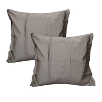 Thumbnail for Gainsborough Pair of Pure Cotton Flaxen European Pillowcases