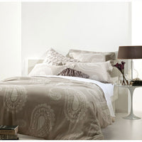 Thumbnail for Gainsborough Olivia Stone Quilt Cover Set Queen