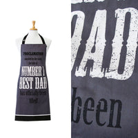 Thumbnail for Ladelle Number 1 Best Dad Cotton Apron 70 x 89 cm