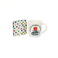Thumbnail for Ladelle World's Greatest Teacher Mug & Coaster