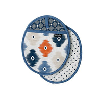 Thumbnail for Ladelle Set of 2 - Mila Kitchen / BBQ Cotton Pot Holders