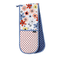 Thumbnail for Ladelle Oasis Kitchen / BBQ Double Ended Cotton Oven Mitt