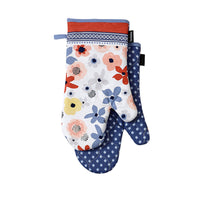 Thumbnail for Ladelle Set of 2 - Oasis Cotton Kitchen / BBQ Oven Mitts