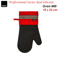 Thumbnail for Ladelle Professional Series Red Silicone Oven Mitt