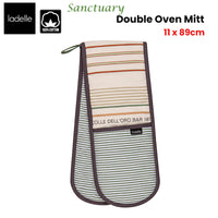 Thumbnail for Ladelle Sanctuary Cream Double Oven Mitt 17 x 89 cm