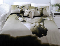 Thumbnail for Just Home Dapple Horse Quilt Cover Set KING