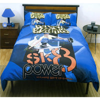 Thumbnail for Just Home SK8 Skater Quilt Cover Set Double