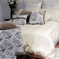 Thumbnail for Canterbury Tarlo Cream Quilt Cover Set King