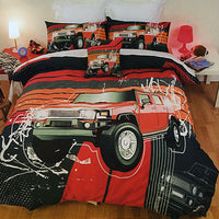Thumbnail for Just Home Urban Explorer Quilt Cover Set Queen