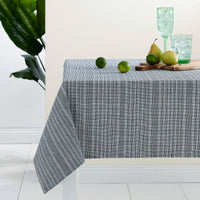 Thumbnail for Ladelle Navy Eco Cotton Rich Tablecloth 150 x 225 cm