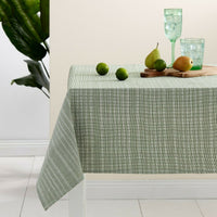 Thumbnail for Ladelle Green Eco Cotton Rich Tablecloth 150 x 300 cm