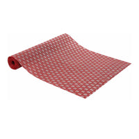 Thumbnail for Ladelle Quality Vinyl Kitchen / Dining Table Runner Max Red