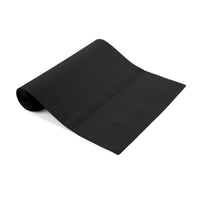 Thumbnail for Ladelle Black Pintuck Plain Dyed 100% Cotton Table Runner