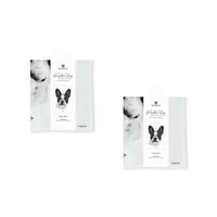 Thumbnail for Set of 2 Delightful Dogs Cotton Kitchen Tea Towels 50 x 70 cm French Bulldog