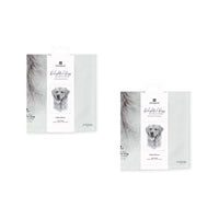 Thumbnail for Set of 2 Delightful Dogs Cotton Kitchen Tea Towels 50 x 70 cm Golden Retriever