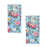 Thumbnail for Set of 2 Jardin Peony Cotton Kitchen Tea Towels 50 x 70 cm