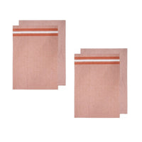 Thumbnail for Ladelle Culinary Terracotta Cotton Set of 4 Jumbo Kitchen Towels 60 x 80 cm