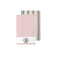 Thumbnail for Ladelle Set of 2 World's Greatest Teacher Kitchen / Cleaning 100% Cotton Tea Towels