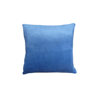 Thumbnail for Alastairs Augusta Faux Mink Square Cushion Denim