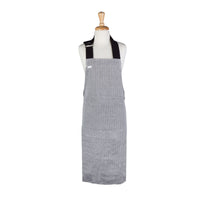 Thumbnail for Rans Herringbone Black Cotton Apron