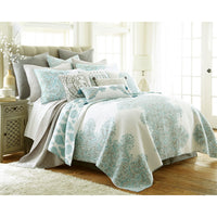 Thumbnail for Jenny Mclean Avalon 3 Piece 100% Cotton Coverlet Set King
