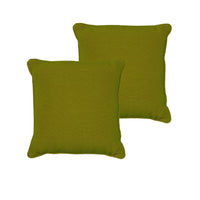 Thumbnail for Rans Set of 2 London Cotton Cushion Cover - Olive Green
