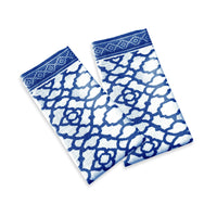 Thumbnail for Rans Set of 2 Cotton Vintage Napkins - Indigo