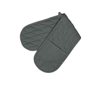 Thumbnail for Rans Manhattan Charcoal Cotton Double Oven Mitt