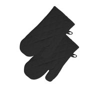 Thumbnail for Rans Manhattan Black Cotton Set of 2 Oven Gloves