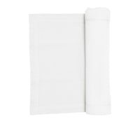 Thumbnail for Rans Elegant Hemstitch Table Runner White