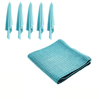 Thumbnail for Rans Set of 6 Cotton Waffle Tea Towels 50x70 cm - Island Paradise