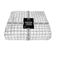 Thumbnail for Rans Madison Plush Throw - Grey