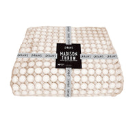 Thumbnail for Rans Madison Plush Throw - Linen